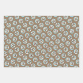 グランドバスセットグリフォンベンデーンGBGVオリジナルドッグアート ラッピングペーパーシート (正面3)