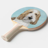 グランドバスセットグリフォンヴェンデーン – オリジナルドッグアート 卓球ラケット (正面アングル)