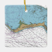 グランドバハマ島図 セラミックオーナメント (正面)