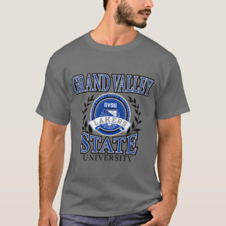 グランドバレー州立大学レイカーズローレル公式ライセンス Tシャツ