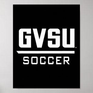 グランドバレー州立大学 レイカーズ サッカー Ncaa G ポスター