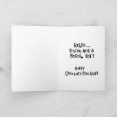 グランドパおもしろい誕生日 カード (内部)