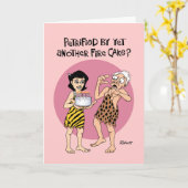 グランドパおもしろい誕生日 カード (黄色い花)