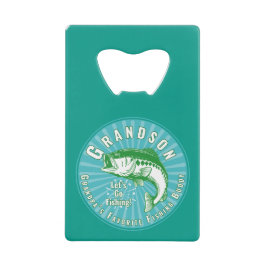 グランドパお気に入りの魚釣りバディ クレジットカード栓抜き