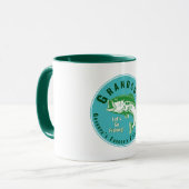 グランドパお気に入りの魚釣りバディ マグカップ (正面左)