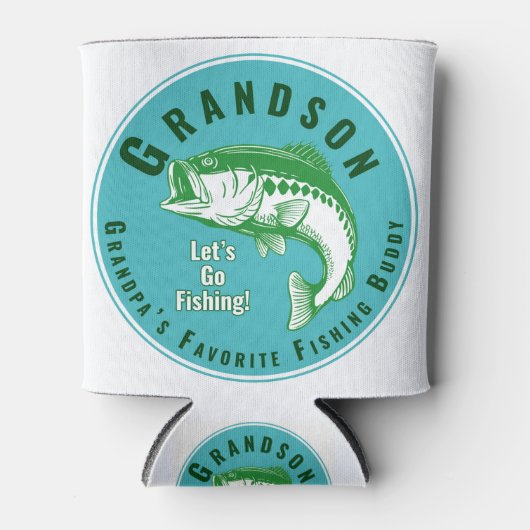 グランドパお気に入りの魚釣りバディ 缶クーラー (正面)