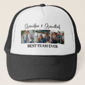 グランドパとグランドキッ最高のズチームエバーカスタム3枚 キャップ (正面)