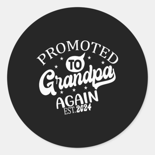 グランドパに昇格2024年の新しいグランドギフト ラウンドシール (正面)