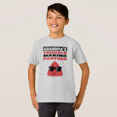 グランドパのパートナー – キッズタグレスComfortSoftTシャツ Tシャツ (正面フル)