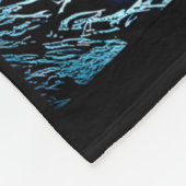 グランドパウルフマッチング部族ウォルブキャンピングパックFa フリースブランケット (角)