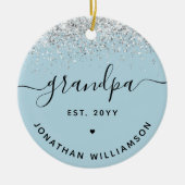 グランドパエストグリッター紙吹雪カスタムグランドパギフト セラミックオーナメント (正面)