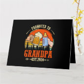 グランドパエスト2024に昇格レトロファーザーズデイニュー カード (黄色い花)