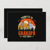 グランドパエスト2024に昇格レトロファーザーズデイニュー 出欠カード (正面/裏面)