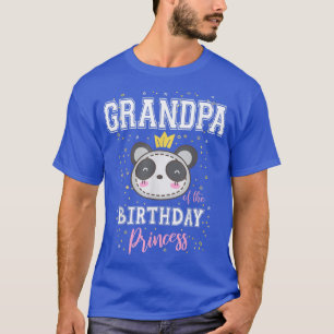 グランドパオブザ誕生日プリンセスキュートパンダベアB Tシャツ