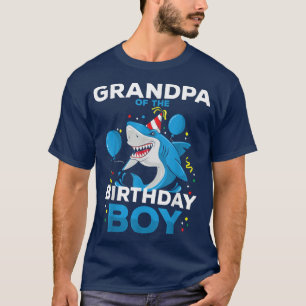 グランドパオブザ誕生日ボーイシャーク海マッチングF Tシャツ