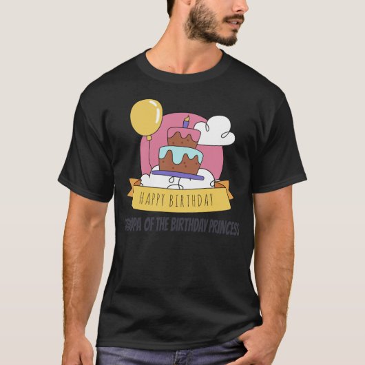 グランドパオブザ誕生日馬ペネロペ Tシャツ (正面)