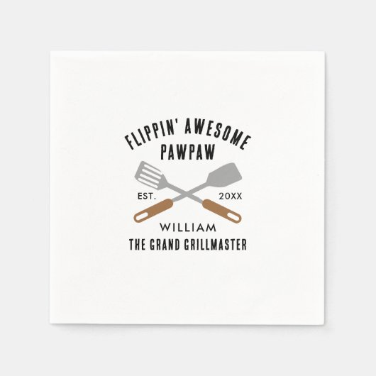 グランドパガフリッピンポー素晴らしパカスタムー紙 スタンダードカクテルナプキン (正面)