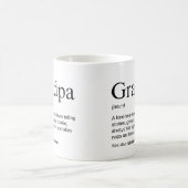 グランドパキュートラブル祖父の定義 コーヒーマグカップ (中央)