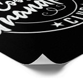 グランドパクールスクラブ公式メンバーヴィンテージ ポスター (角)