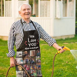 グランドパグランドキッズ写真コラージュキープサケ エプロン