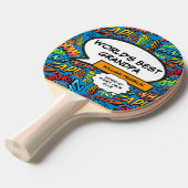 グランドパグランドダおもしろいクールモダンポップ 卓球ラケット (正面アングル)