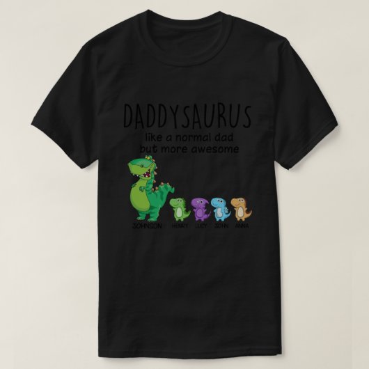 グランドパサウルスパーソナライズされたとキッズ Tシャツ (デザイン正面)