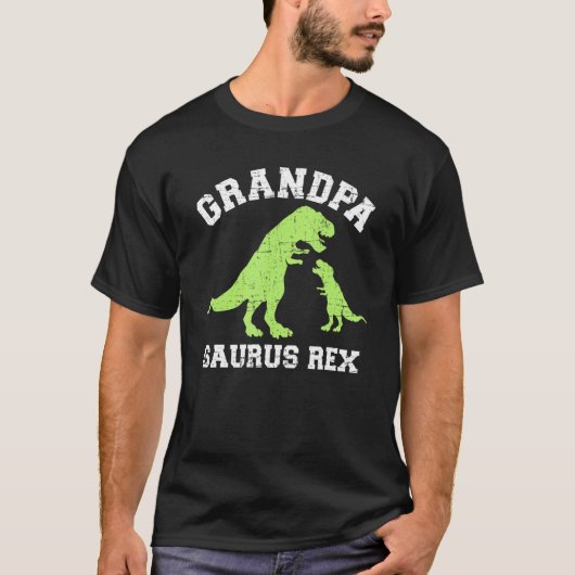 グランドパサウルスレックスの恐竜 Tシャツ (正面)