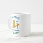 グランドパサウルス誕生日または父の日 コーヒーマグカップ (正面左)