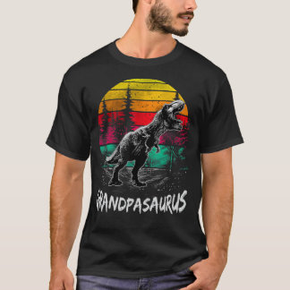 グランドパサウルスTレックス恐竜グランドパサウルスファミリー Tシャツ