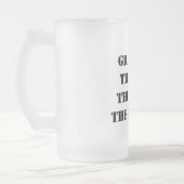 グランドパザマンザ神話ザレジェンドカスタム文字 フロストグラスビールジョッキ (左)