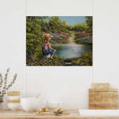 グランドパスハットプリント ポスター (キッチン)