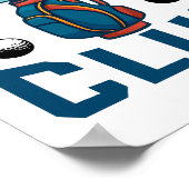 グランドパズゴルフクラブギフトおもしろい ポスター (角)