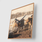 グランドパズファーム スクエア壁時計 (傾斜)