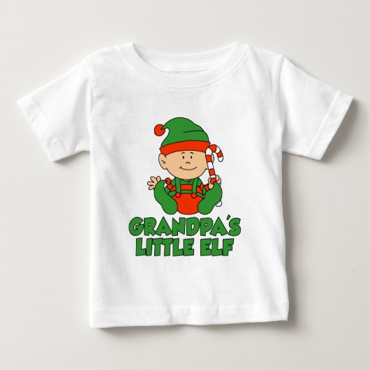グランドパズリトル小妖精や小人 ベビーTシャツ (正面)