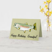 グランドパハッピーバースデー:レインボーマス カード (黄色い花)