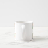 グランドパパーソナライズされたエスプレッソマグ | カスタム写真 エスプレッソカップ (裏面)