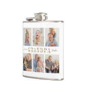 グランドパパーソナライズされたビニ包まれたルフラスコ フラスク (左)