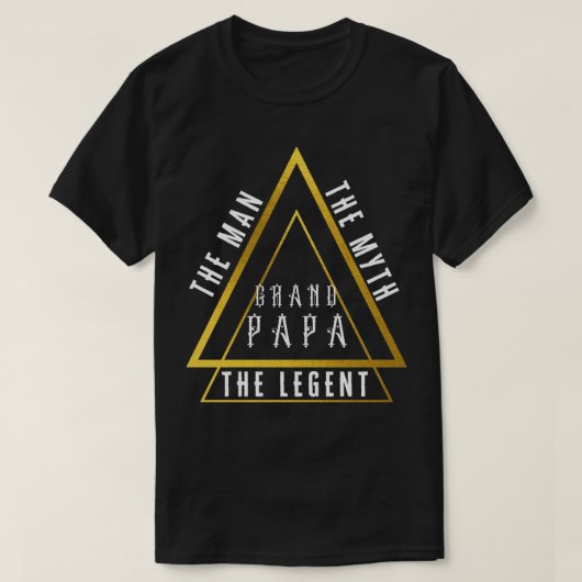 グランドパパ Tシャツ (デザイン正面)