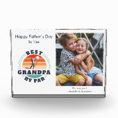 グランドパファーザーズデイキッズフォトレトロゴルフガグ フォトブロック (正面)