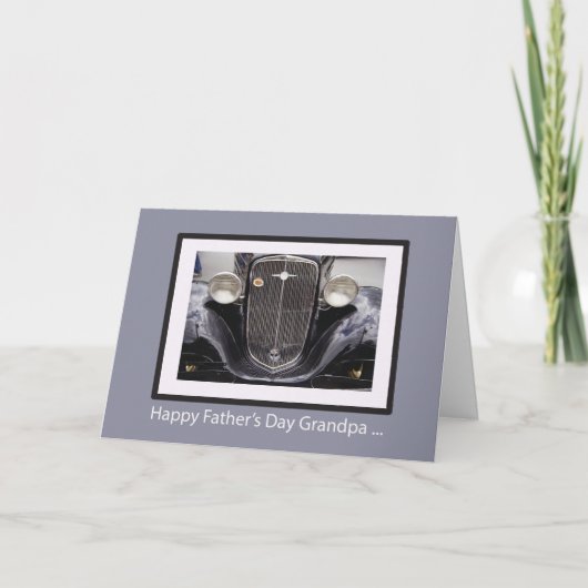 グランドパファーザーズデイクラシックカー カード (正面)