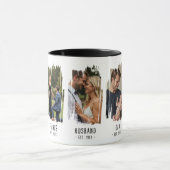 グランドパマイルストーンの写真と年カスタム文字ギフト マグカップ (中央)