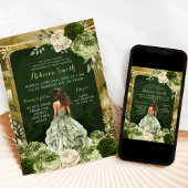 グランドパレ王室のスージグリーンキンセアニラ 招待状