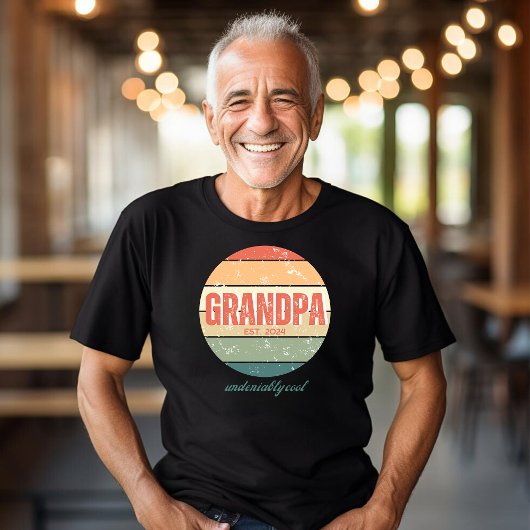 グランドパ否定できないクールレトロサンTシャツ Tシャツ