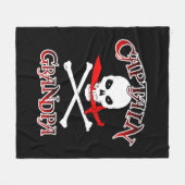 グランドパ大尉 フリースブランケット (正面(横))