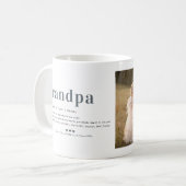 グランドパ定義 |フォトコラージュ3 コーヒーマグカップ (正面左)