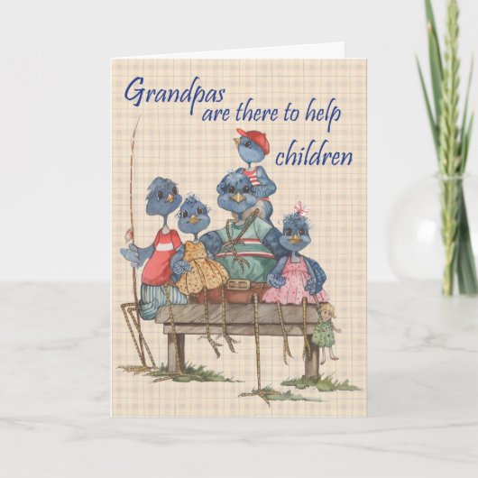 グランドパ救済ス – グリーティングカード (正面)