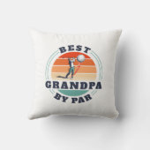 グランドパ最高のエバーレトロゴルフガグファーズデイ クッション (裏面)