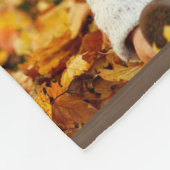 グランドパ用の木材パターンフリースブランケット フリースブランケット (角)