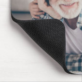 グランドパ祖父グランドフォト マウスパッド (コーナー)