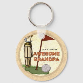 グランドパ素晴らしゴルフカスタムキーチェーン キーホルダー